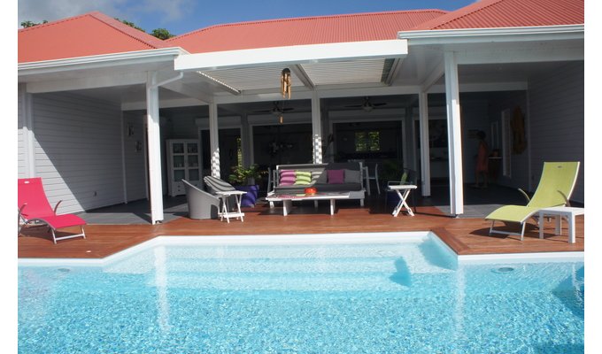 Location Villa Guadeloupe  piscine privative à St François