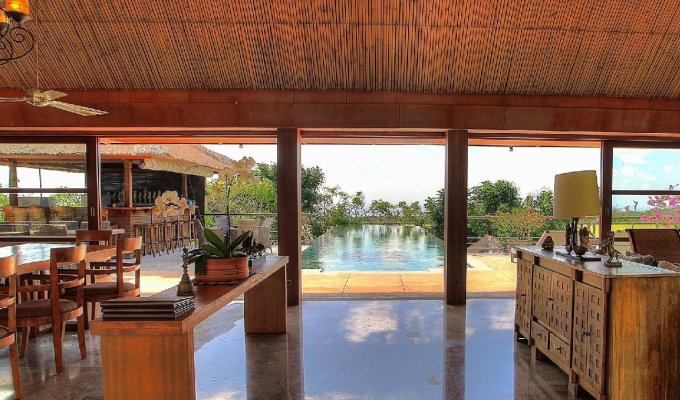 Indonesie Bali Location Villa Bukit proche de la plage avec piscine privée et personnel