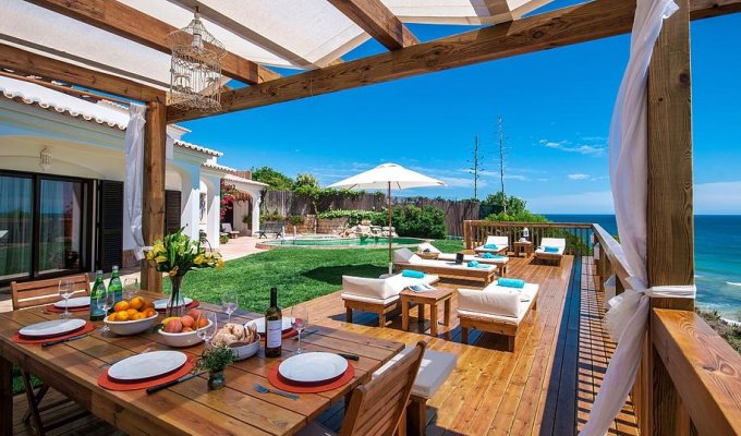Location Villa Luxe Portugal Albufeira en front de mer avec piscine chauffée et sauna/hammam/jacuzzi, Algarve
