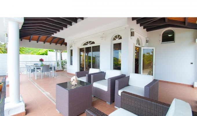 Location Villa de Luxe à St Barth avec piscine privée et vue mer - Camaruche - Caraibes - Antilles Francaises