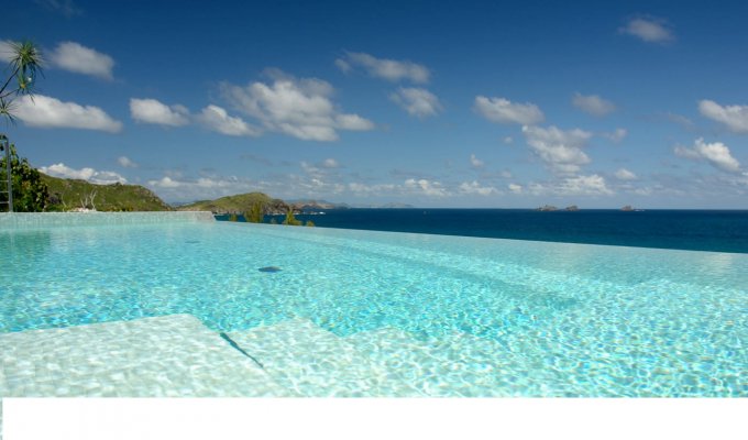 Location Villa de Luxe à St Barth avec piscine privée et vue mer - Flamands - Caraibes - Antilles Francaises