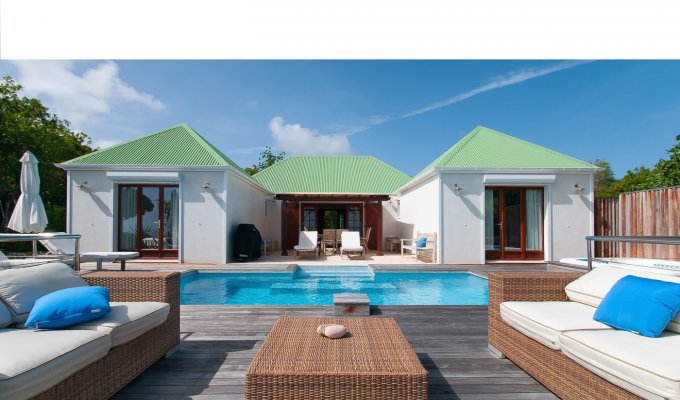 Location Villa de Luxe à St Barth avec piscine privée et vue mer - Gouverneur - Caraibes - Antilles Françaises