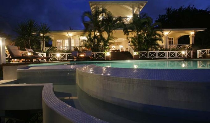 Location villa Sainte Lucie avec vue mer et piscine privée - Cap Estate - Antilles -