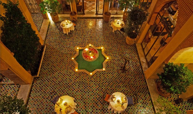 Chambre Riad de luxe à Marrakech 