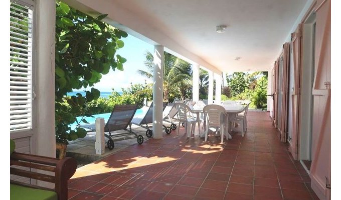 Location  villa Saint-François en Guadeloupe avec piscine privative  vue mer