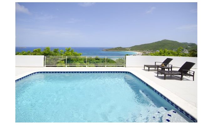 ST MAARTEN - Location villa de luxe vue mer avec piscine - Tamarind Hill - Antilles Neerlandaises- Caraibes - DWI