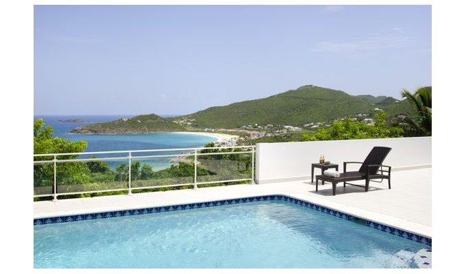 ST MAARTEN - Location villa de luxe vue mer avec piscine - Tamarind Hill - Antilles Neerlandaises- Caraibes - DWI