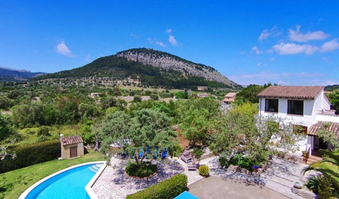 Location villa à Majorque avec piscine privée et proche de la ville historique- Pollença (Îles Baléares)