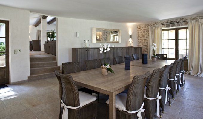 Provence location villa luxe Luberon avec piscine privee chauffee hammam jacuzzi