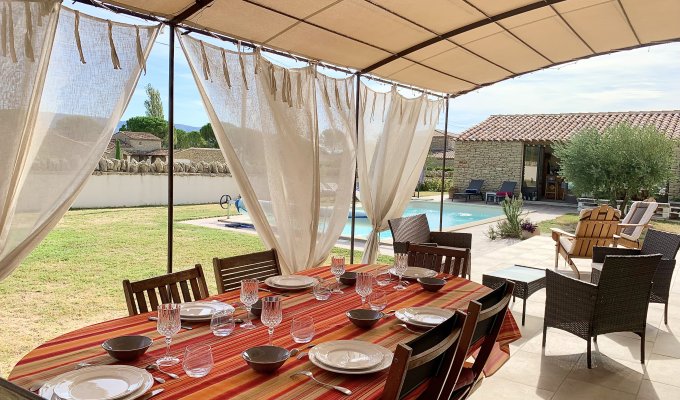 Provence location mas luxe Luberon avec piscine privee chauffee