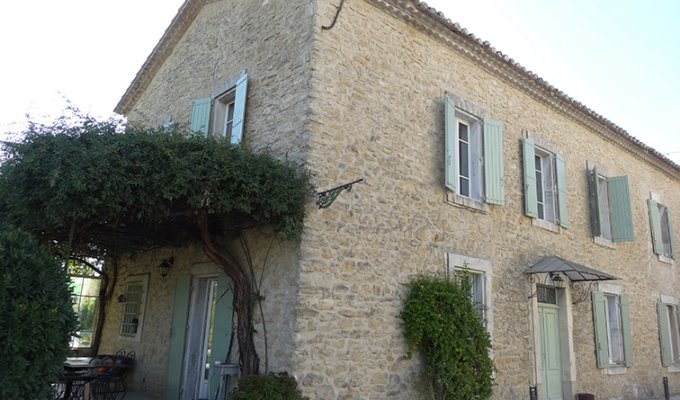 Provence location villa luxe Luberon avec piscine hammam jacuzzi