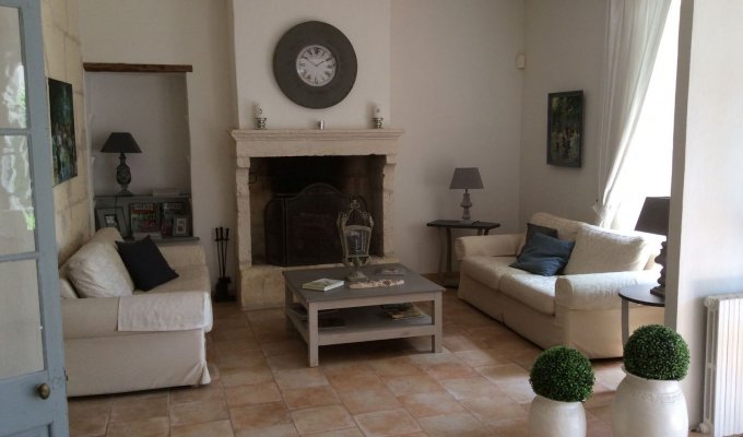 Location villa luxe Saint Remy de Provence avec piscine privee chauffee