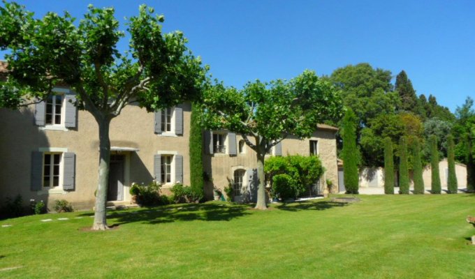 Location villa Luxe Saint Remy de Provence avec piscine privee chauffee