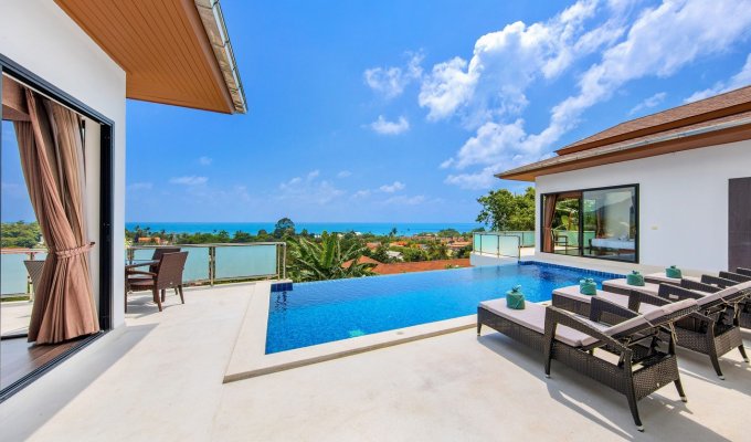 Thailande Location Villa à Koh Samui avec piscine privée à 2km de la plage de Lamai