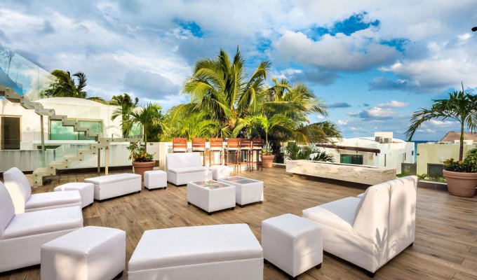 Yucatan - Riviera Maya Location villa à Playa del Carmen vue mer avec piscine privée et personnel - Playacar 