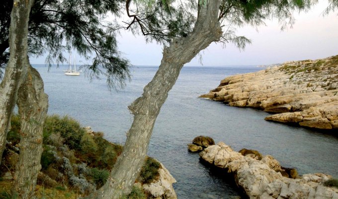 Marseille Calanques location Provence Bord de Mer avec vue mer