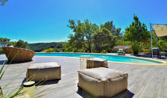 Location Maison de Vacances Mont Ventoux Provence avec Piscine Privée