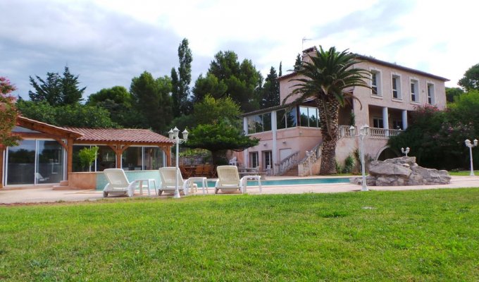 Aix en Provence location villa luxe Provence avec piscine privee spa