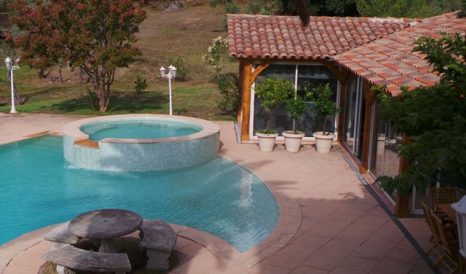 Aix en Provence location villa luxe Provence avec piscine privee spa