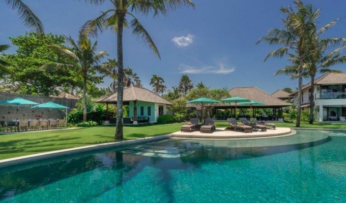 Indonesie Bali Location Villa Canggu avec vue panoramique sur l'océan et avec personnel