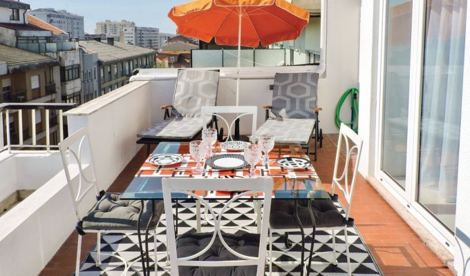 Location Appartement Portugal Porto avec toit terrasse, Porto Nord Portugal