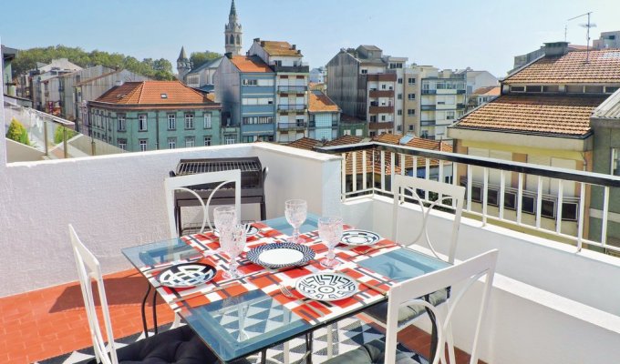 Location Appartement Portugal Porto avec toit terrasse, Porto Nord Portugal
