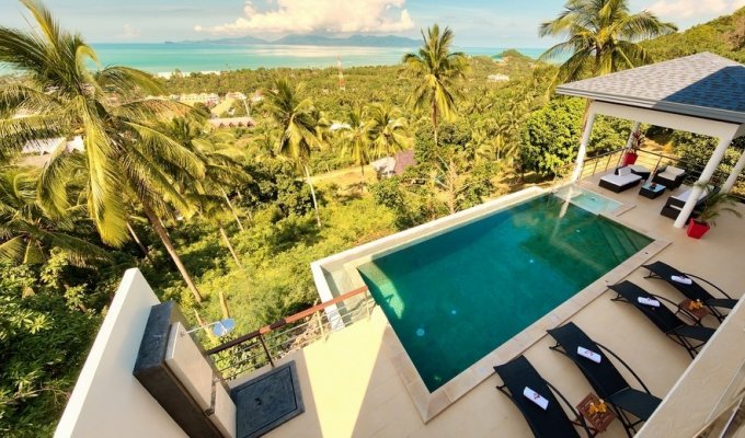 Thailande Location Villa à Koh Samui avec piscine privé et personnel