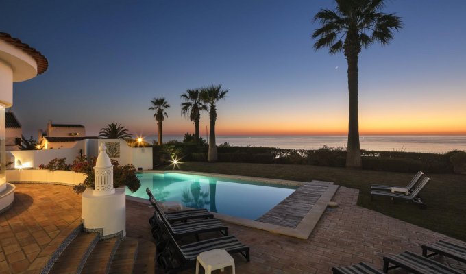 Location Villa Luxe Vale do Lobo avec piscine chauffée, vue sur l'océan et proche du Golf, Algarve