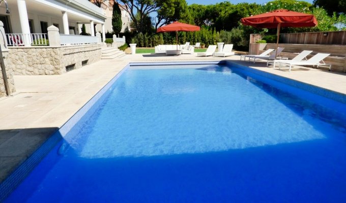 Location Villa Luxe Portugal Quinta do Lago avec piscine chauffée, sauna, jacuzzi et vue sur le golf, Algarve