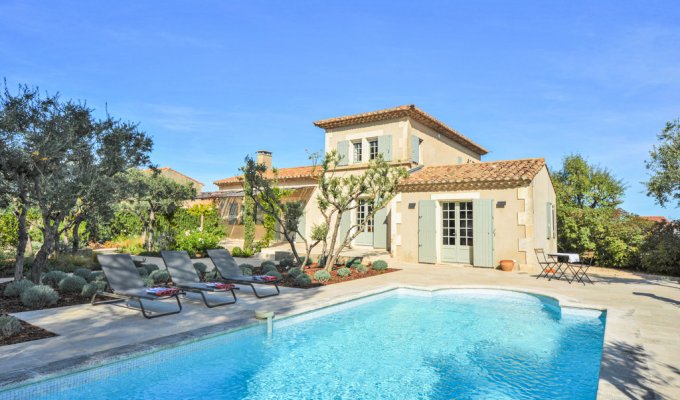 Location Villa Luxe Saint Rémy de Provence avec Piscine