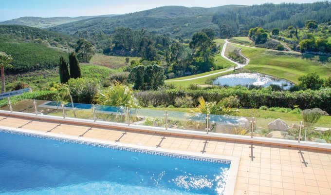 Location Villa Portugal Algarve Lagos avec piscine privée et vues sur Golf et collines, Algarve