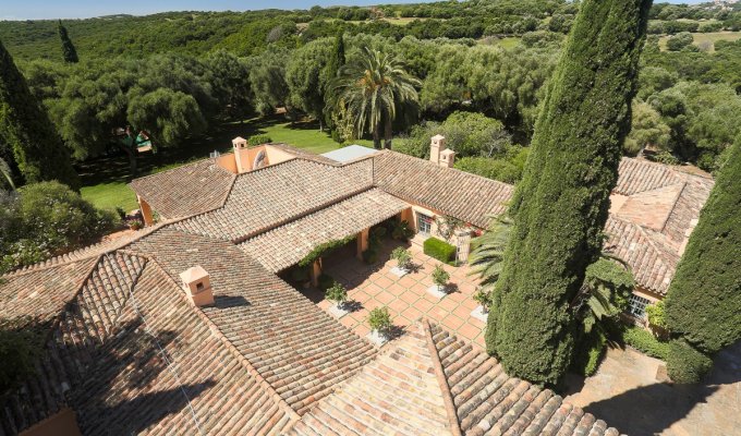 Une villa traditionnelle andalouse