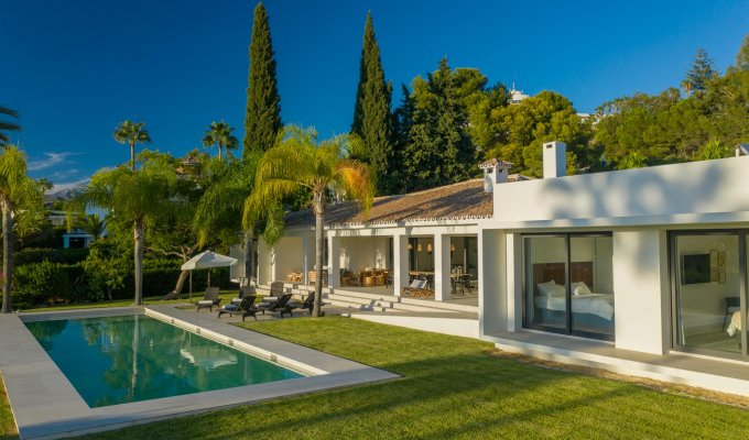 Villa plain-pied et piscine privée