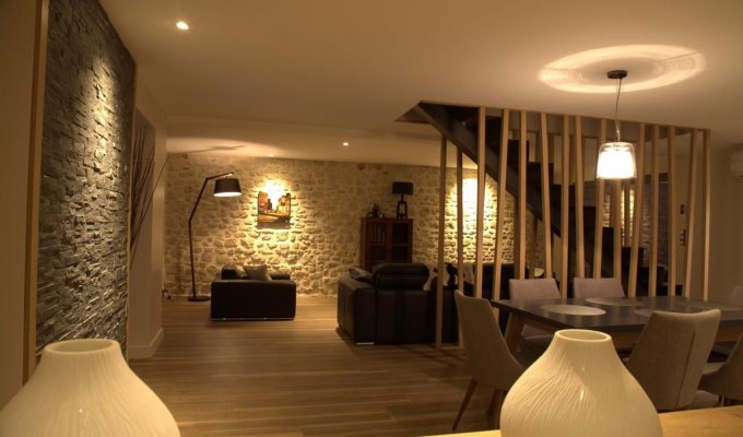 Location Maison vacances Champagne proche Reims spa privé sauna hammam jacuzzi