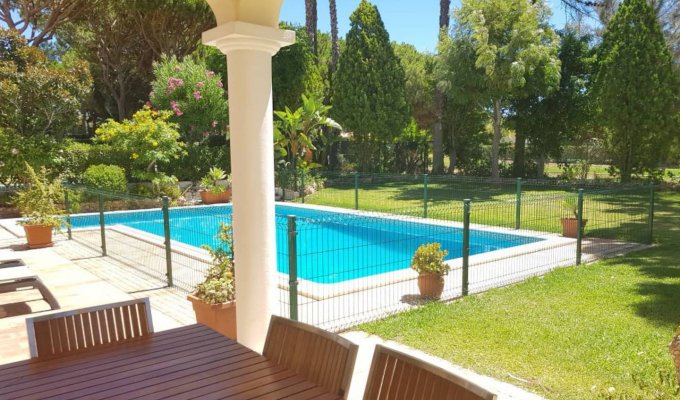 Location Villa Algarve Vilamoura avec piscine privée chauffée et vue sur Golf