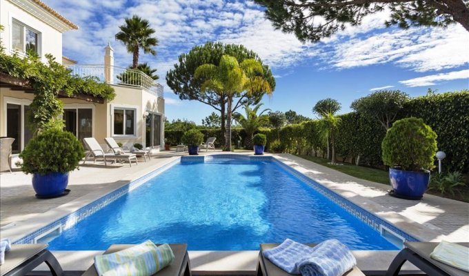 Location Villa Vale do Lobo avec piscine privée chauffée et proche de la plage, Algarve