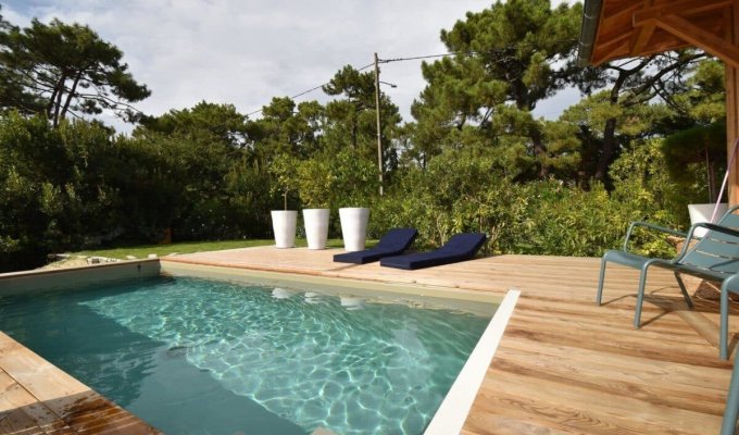 Location villa Cap Ferret piscine