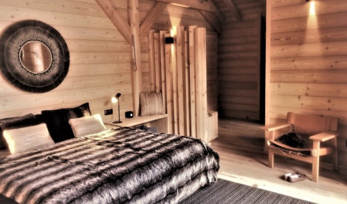 Location Chalet Luxe Serre Chevalier proche des pistes avec sauna et service de conciergerie