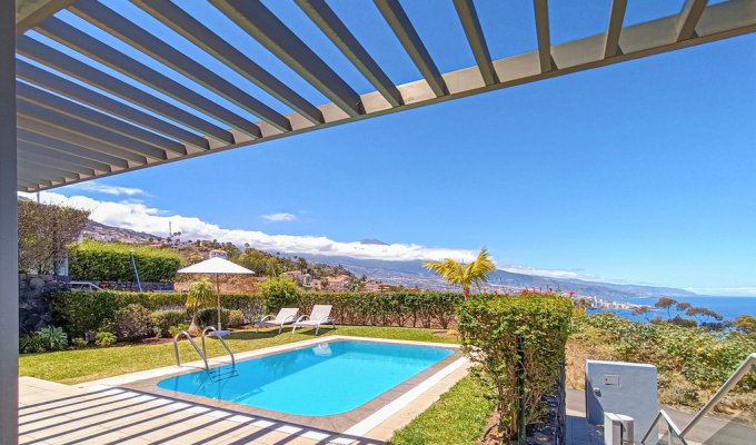 Location maison vacances Santa Ursula Tenerife avec piscine privée