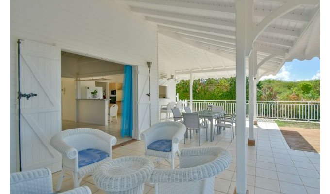 Location maison Saint-François Guadeloupe avec piscine privée à 200m de la plage