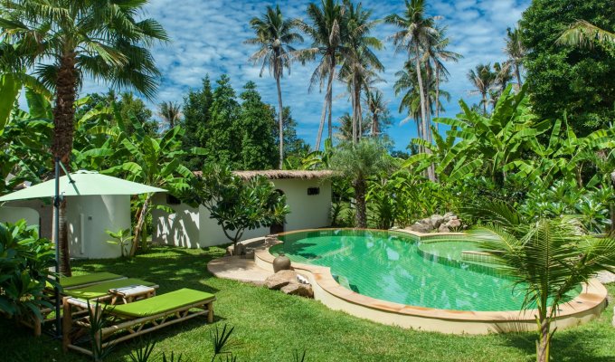 Thailande Location Vacances Villa à Koh Phangan 5 chambres avec piscine privée et personnel inclus 