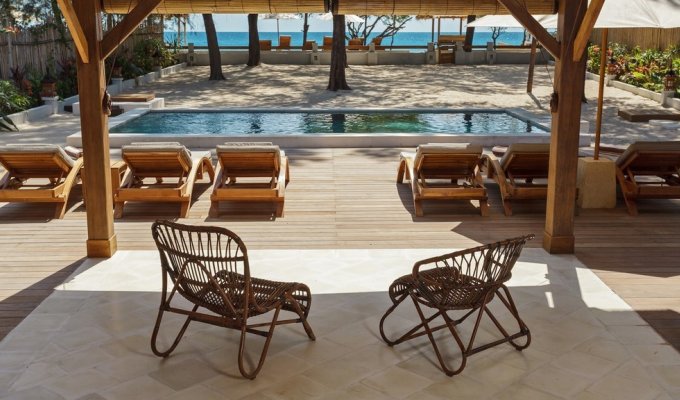 Indonésie Location Vacances Villa Iles Gili avec piscine privée et personnel inclus