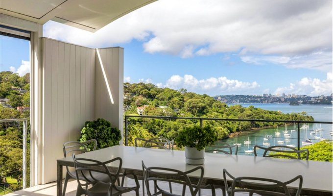 Location villa de luxe Sydney en Australie avec piscine et vue sur baie  