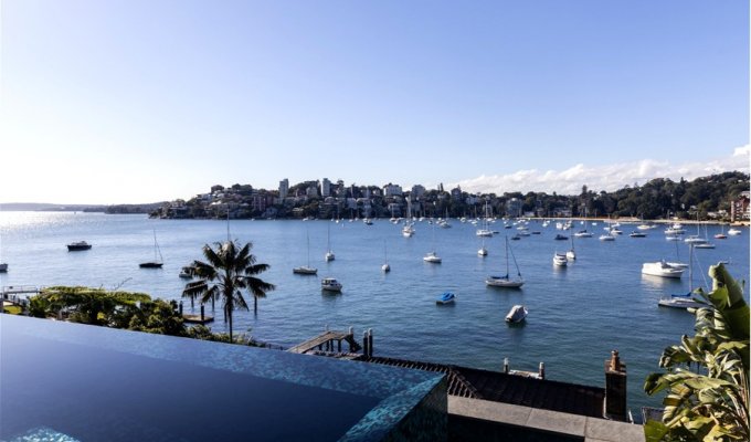 Location villa de luxe à Sydney en Australie avec vue panoramique sur l'eau et piscine privée 