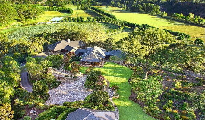 Location villa de luxe à Sydney en Australie style cabane avec piscine privée 