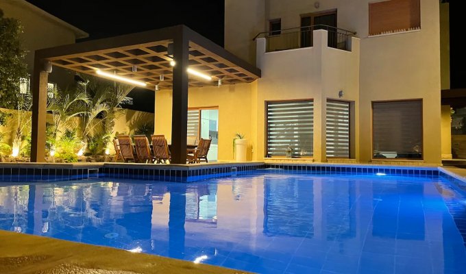 Location Villa Eilat Israel piscine privée chauffée vue sur la plage