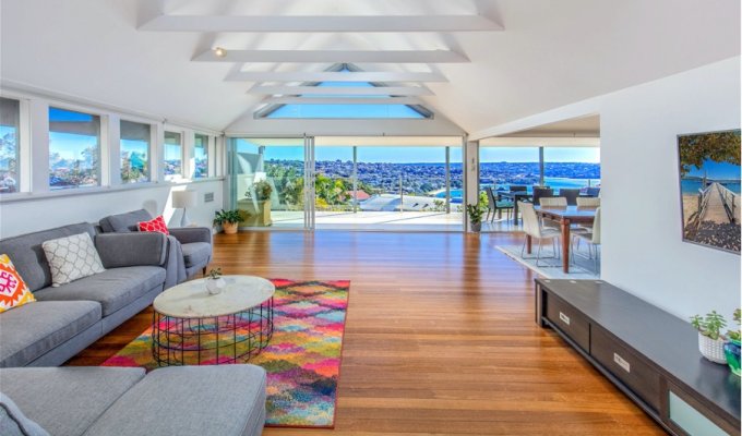 Location villa de luxe Sydney Australie vue sur mer et piscine privée 
