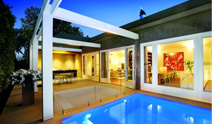 Location de villa de luxe Malbourne Australie avec piscine privée 