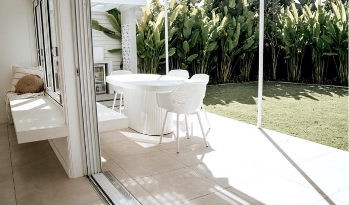Location villa de luxe Gold Coast Australie inspiration Palm Spring avec piscine privée 
