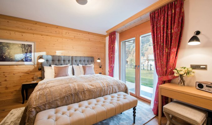 Location appartement de luxe à Zermatt avec piscine et hammam